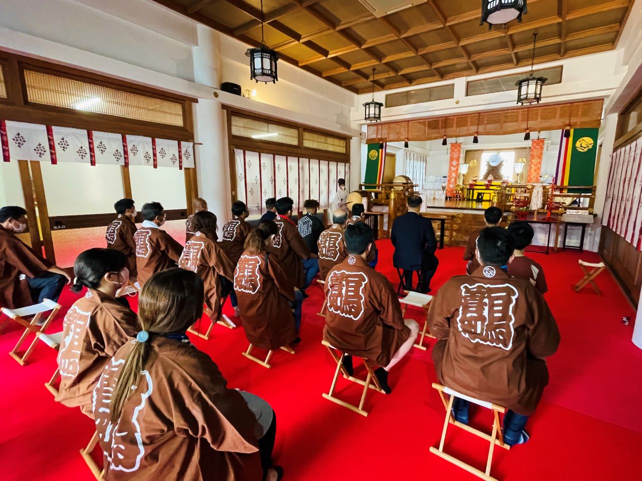 三之宮完成奉告祭の様子7